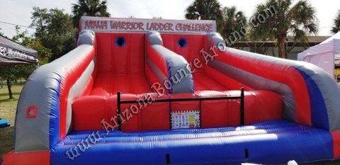 Inflatable Ninja Warrior Games for rent